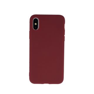 Mocco Ultra Slim Soft Matte 0.3 mm Silicone Case for Apple iPhone 11 Pro Dark Red (MO-USM-IPH-11P-DR)