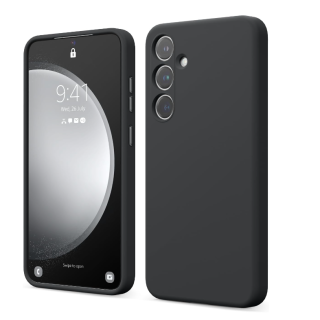 Mocco Silicone Case for Samsung Galaxy S24 FE (MO-SI-BC-SA-S24FE-BK)