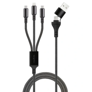 Maxlife ALLin1 66W USB / USB-C / Lightning / 2x USB-C Cable 1m (OEM0101379)