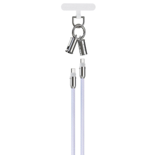 Devia 2in1 Lanyard 60W USB-C - USB-C Cable 1.2m (EC657P)