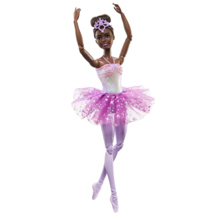 Barbie HLC26 Ballerina Magic Lights Doll (HLC26)