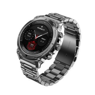 Garett Atom Silver steel Smartwatch (ATOM_SVR_STL)