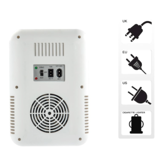 XO CZ015 Mini Car Refrigerator with mirror LED (CZ015)