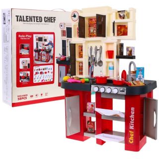 RoGer Children Kitchen with fridge and water tap  (ZDZ.922-103)