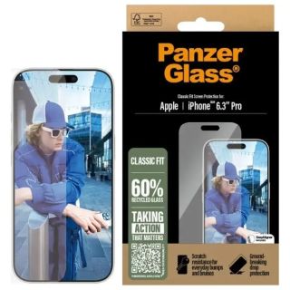 PanzerGlass 2874 Classic Fit Screen Protector for Apple iPhone 16 Pro (2874)