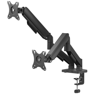 Savio UM-04 17"-32" Dual Monitor Spring Desk Mount (UM-04)