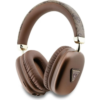 Guess PU Saffiano Triangle Logo ENC Wireless Headphones (GUBHC15PGMRTRW)