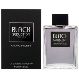 Antonio Banderas Seduction in Black Perfume EDT 200 ml (8411061737859)
