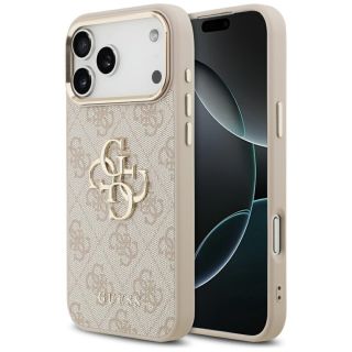 Guess 4G Big 4G Classic Logo Smartphone Case for Apple iPhone 17 Pro Max (GUHCP17X4GMGCPI)
