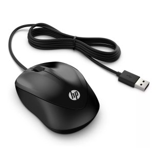 HP 1000 Wired Computer mouse (4QM14AA#ABB)