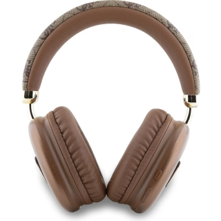 Guess PU Saffiano Triangle Logo ENC Wireless Headphones (GUBHC15PGMRTRW)