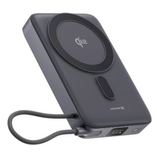 Swissten Qi2 MagSafe Power Bank 15W with Built-in Cable USB-C 10000 mAh (22013979)