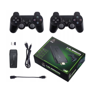 RoGer Retro Portable Console + 2 Gamepads / 21000 games / HDMI (RG-RT-HDMI-2100G)