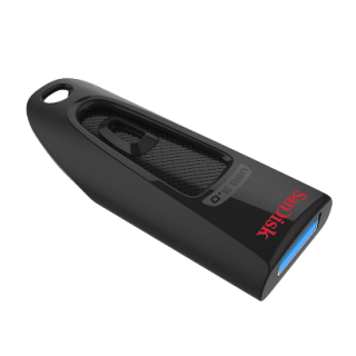 SanDisk 512GB Cruzer Ultra USB 3.0 130 MB/s Flash drive (SDCZ48-512G-G46)