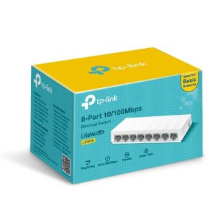 TP-Link LS1008 Network Switch 8x RJ45 100Mb/s (LS1008)