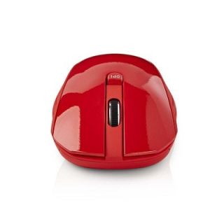 Nedis MSWS400RD Wireless Mouse 800 / 1200 / 1600 DPI (MSWS400RD)