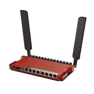 MikroTik L009 | Wi-Fi Router | L009UiGS-2HaxD-IN, 2,4GHz, AX600 Wi-Fi6, 8x RJ45 1000Mb/s, 1x 2.5Gb/s SFP (L009UIGS-2HAXD-IN)