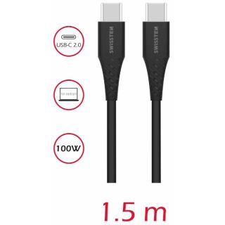 Swissten PD 5A 100W USB-C Data and charging cable 1.5m (71506540)