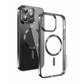 Swissten Clear Jelly Magstick Metallic Case for Apple iPhone 16 (36500120)