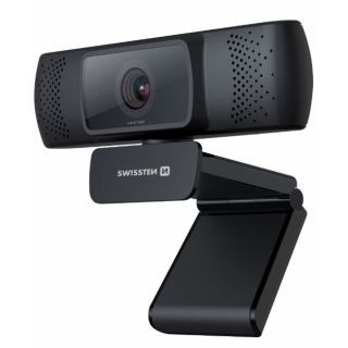 Swissten Full HD Web Camera with Microphone / Auto Focus USB (SW-WEB-CAM-BK)