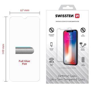 Swissten Ultra Slim Tempered Glass Premium 9H Screen Protector Huawei Y6p (SW-T-SP-HUA-Y6P)