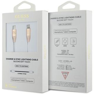 Guess GUCLLALRGDD USB-C - Lightning Cable 1.5m (GUCLLALRGDD)