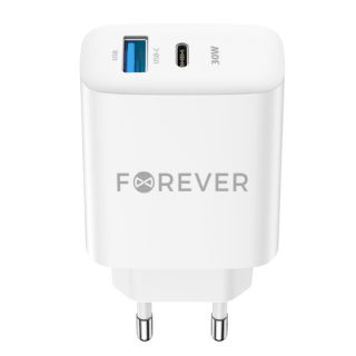 Forever TC-07-30AC USB-C / USB Wall Charger 30W (GSM172201)