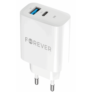Forever TC-07-30AC USB-C / USB Wall Charger 30W (GSM172201)