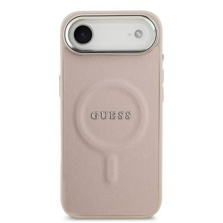 Guess PU Saffiano MagSafe Case for Apple iPhone 17 Air (GUHMP17MPSAREGSP)