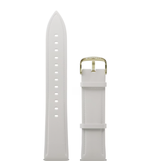Garett Strap for Smartwatch 20mm (PAS_WHITE_LEATHER_20MM)