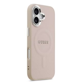 Guess PU Saffiano MagSafe Case for Apple iPhone 17 (GUHMP17SPSAREGSP)