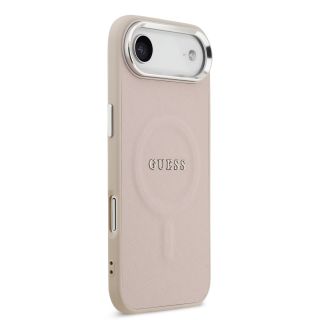 Guess PU Saffiano MagSafe Case for Apple iPhone 17 Air (GUHMP17MPSAREGSP)