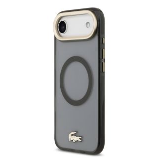 Lacoste PC/TPU Frosted Finish Gold Logo MagSafe Case for Apple iPhone 17 Air (LCHMP17MUFWAK)