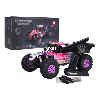 RoGer RC Crawler ALIKATA 1:12 Remote control off-road car Purple (5903864970142)