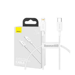 Baseus Superior Series Cable USB-C / Lightning / 20W / PD / 0.25m (CATLYS-02)