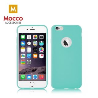 Mocco Ultra Slim Soft Matte 0.3 mm Silicone Case for Samsung G925 Galaxy S6 Edge Mint (MO-USM-G925-MI)