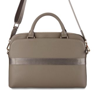 Guess PU Grained Triangle Logo Computer Bag 13/14/15" / Brown (GUCB15PGTSPSW)