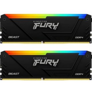 Kingston Fury Beast RGB Operating Memory 2 X 8GB / 3200MHz / DDR4 (KF432C16BB2AK2/16)