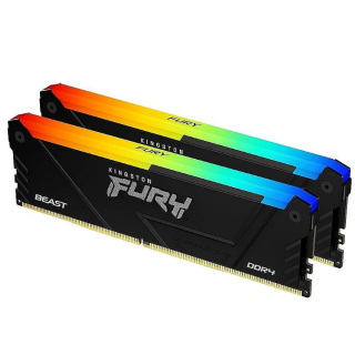 Kingston Fury Beast RGB Operating Memory 2 X 8GB / 3200MHz / DDR4 (KF432C16BB2AK2/16)