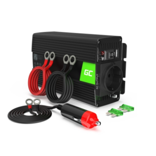 GreenCell Car Inverter 12V / 230V / 500W / 1000W (INV03DE)