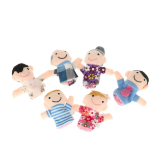 RoGer Plush Toy 6 pcs. (RO-9366)