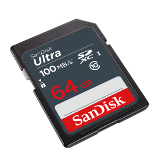 Sandisk Ultra SDXC 64GB Memory Card (SDSDUNR-064G-GN3IN)