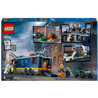 LEGO City 60418 Police Mobile Crime Lab Truck Constructor (60418)