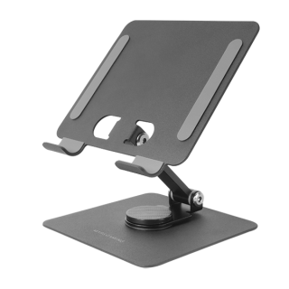 Mars Gaming MA-RST 2in1 Aluminum Alloy Stand for tablets 360° / 13" / Grey (MRAST)