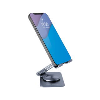 Mars Gaming MA-RSS Aluminum Alloy Stand for Smartphones 360° / 10" / Grey (MARSS)