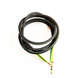 Mocco Textile Premium AUX Cable 3.5 mm -> 3.5 mm 1m (AD15687-1M-Z)