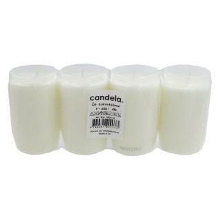 Candela Memorial Candles 4pcs White (24100116)