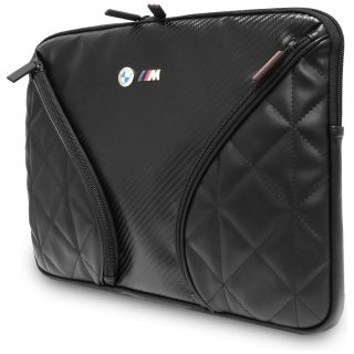 BMW Carbon Pockets & Metal Logo Sleeve for Notebook 14" (BMCS14PCASEPOK)