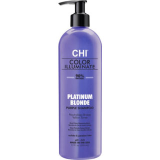 CHI Color Illuminate Platinum Blonde Purple Shampoo 355ml (633911837245)