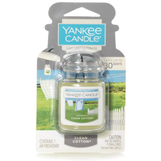 Yankee Candle Car Jar Ultimate Clean Cotton 24 g (5038580005554)